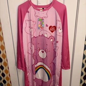 SHEIN Pink Care Bears Nightgown
